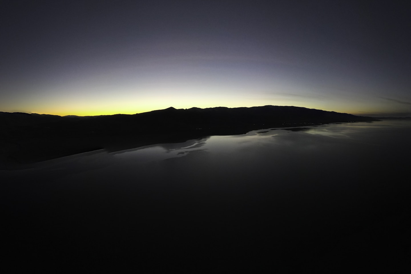 Lahontan Reservoir and high desert near Sierra Nevada mountains at sunset near Fernley, Nevada. Fernley home loans and mortgage pre-approval with Art Loera, PRMG.