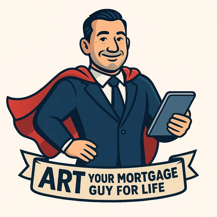 The Art of Lending podcast cover, Art Loera, your mortgage guy for life
